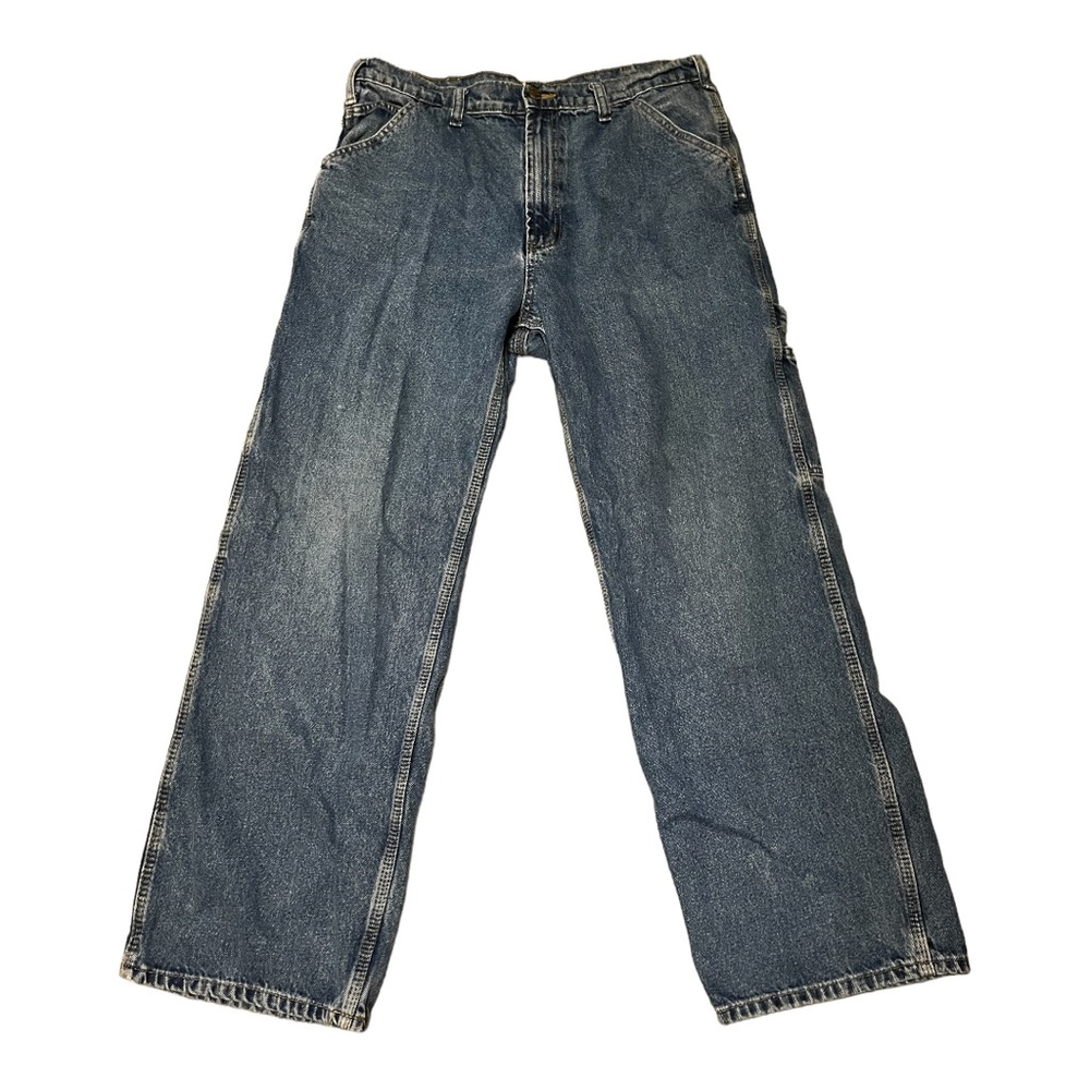 ‼️3/$15‼️ Mens carpenter style jeans. 36x31. Medium blue denim.
